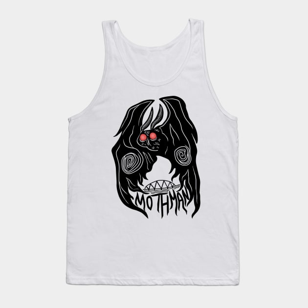 Mothman Tank Top by Ballyraven